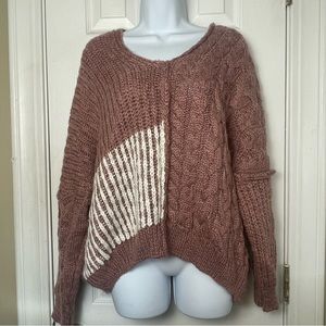 POL Oversized Wool Blend Sweater